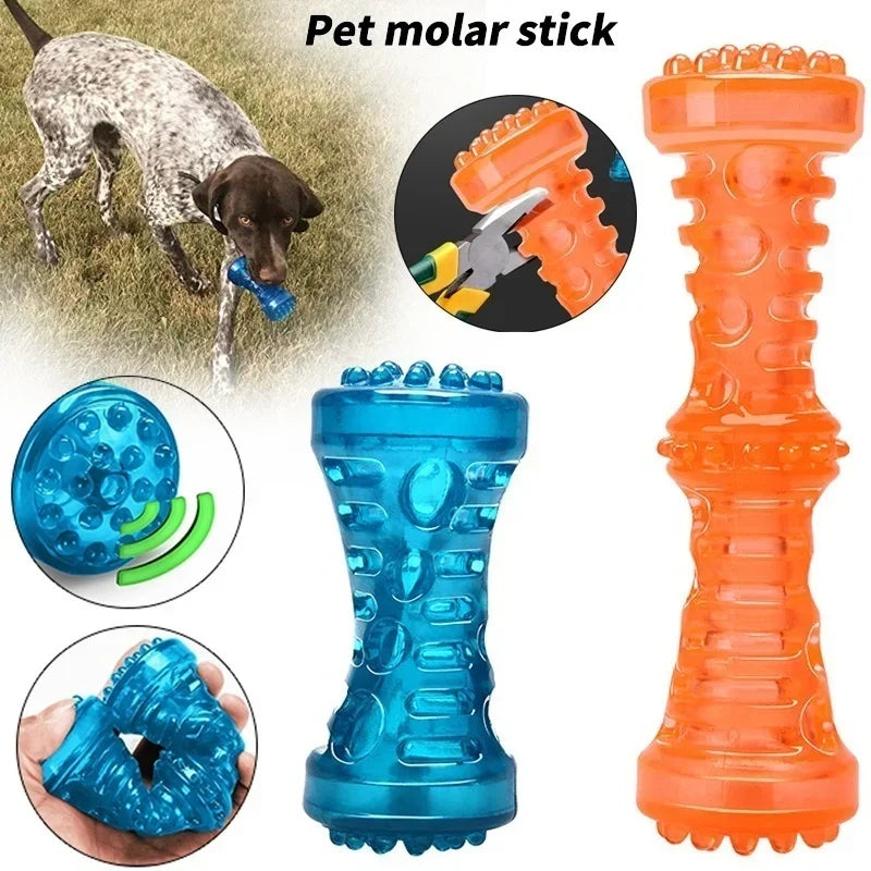 Bone Rubber Pet Toy