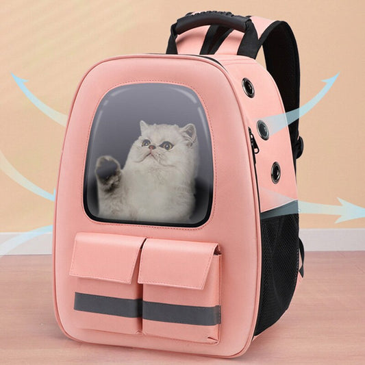 Reflective Cat Backpack