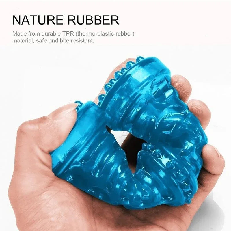 Bone Rubber Pet Toy